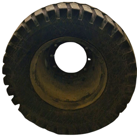 Däck med fälg 10,00-20